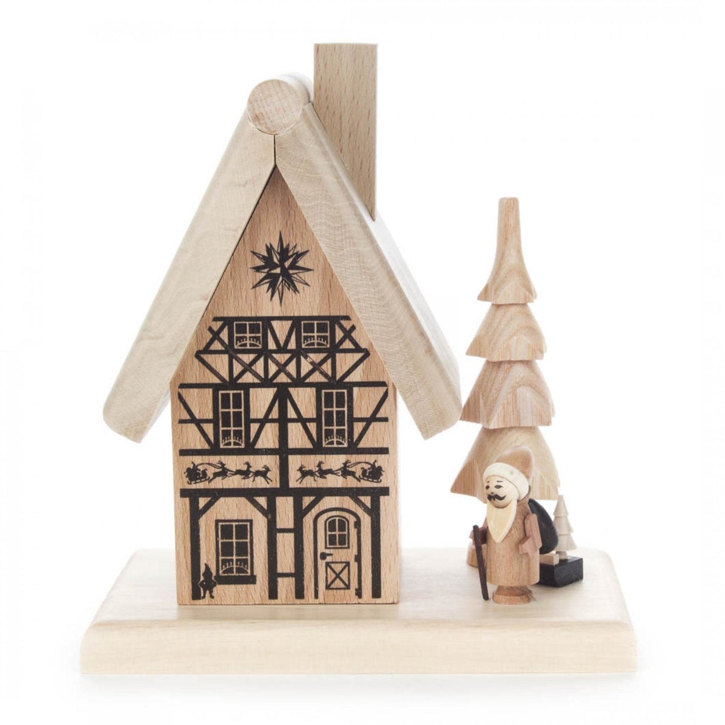 Smoker House - Santa with Sled