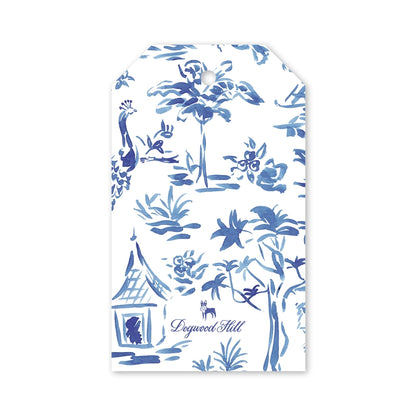 Gift Tags - Blue Toile