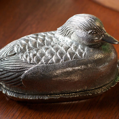 Butter Dish - Mallard Duck