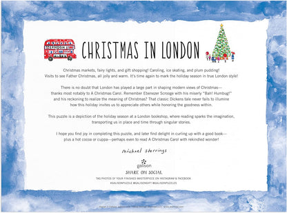Puzzle - Christmas in London (1000 pieces)