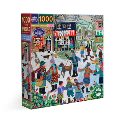 Puzzle - Christmas in the Square (1000 pieces)