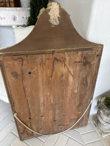 Antique 19th c. French Louis XVI Style Venus Trumeau Mirror