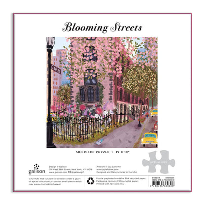 Puzzle - Blooming Streets (500 pieces)
