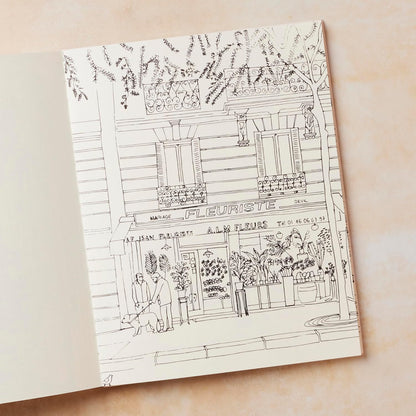 Coloring Book - Paris by Zoé de las Cases