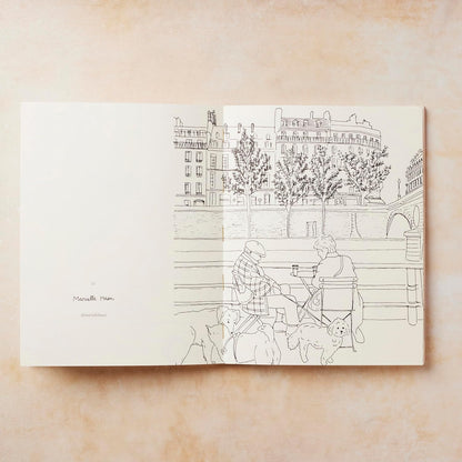 Coloring Book - Paris by Zoé de las Cases