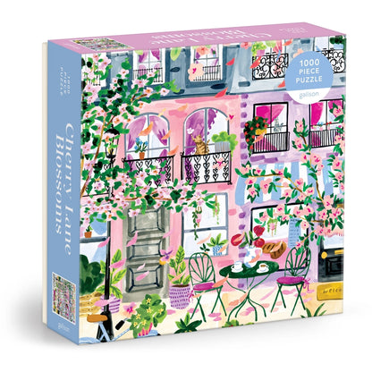 Puzzle - Cherry Lane Blossoms (1000 pieces)