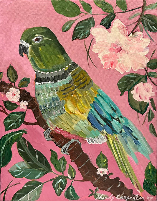 Card - Everyday - Parakeet and Peony