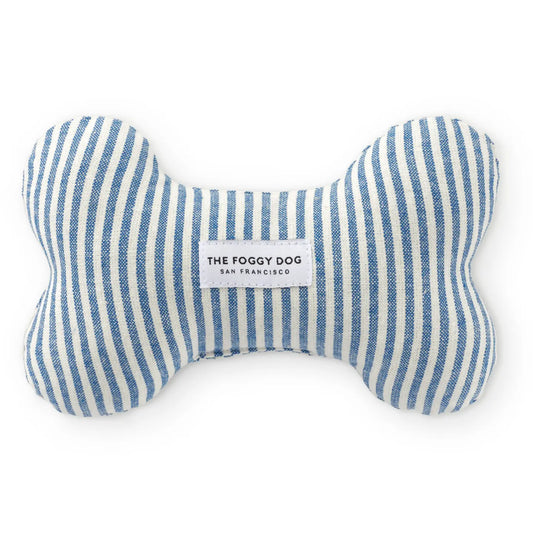 Lake Blue Stripe - Squeaky Toy