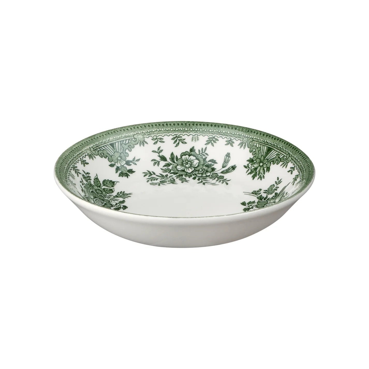 Green Asiatic Pheasants - Butter Pat Dish