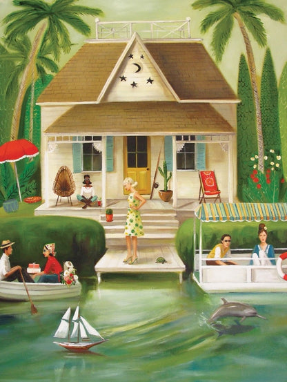 Puzzle - Splendid Summer Home (500 pieces)