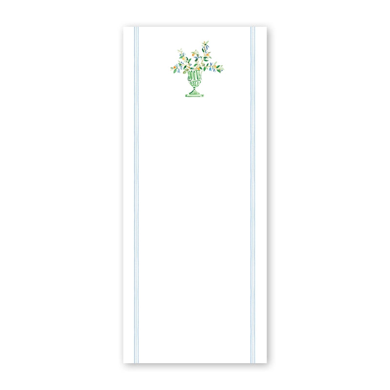 Notepad Skinny - Bespoke Clementine Topiary
