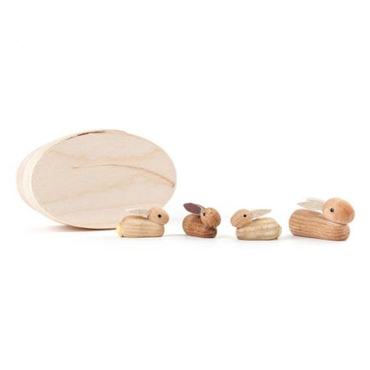 Rabbits in a Chip Box