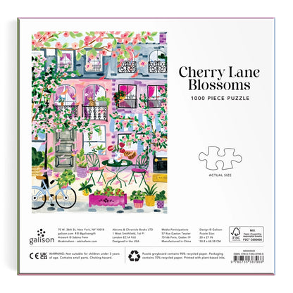 Puzzle - Cherry Lane Blossoms (1000 pieces)