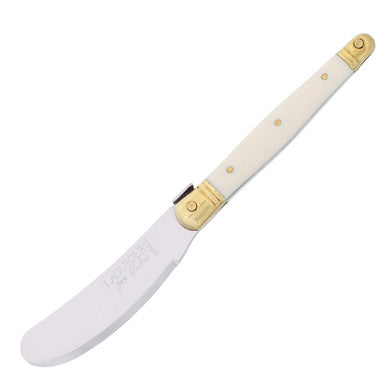 Laguiole Mini Spreader - Jean Dubost Ivory & Brass