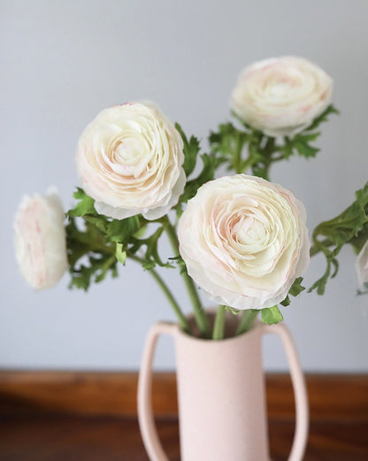 Floral Stem - Ranunculus Cream 21"