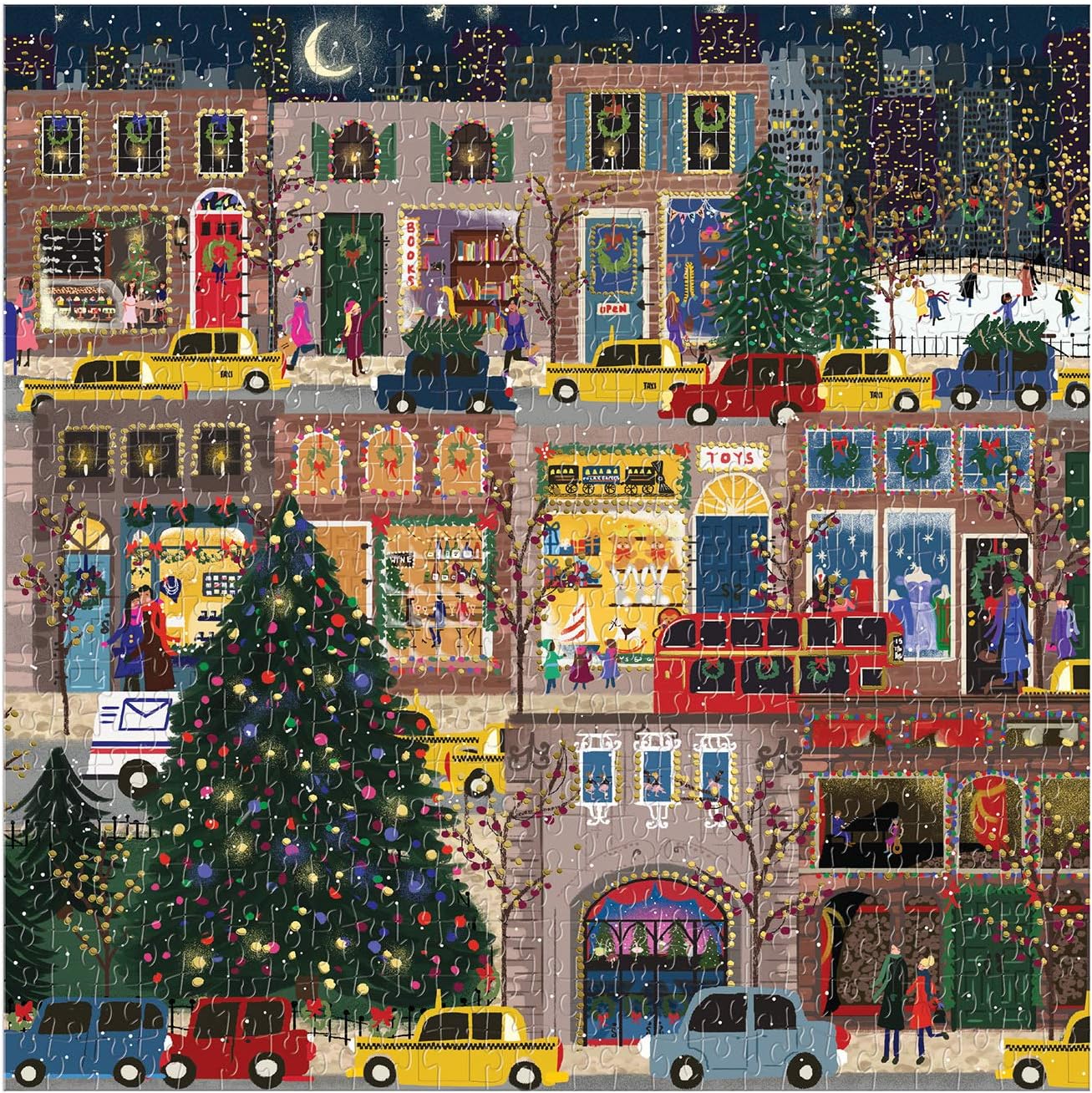 Puzzle - Winter Lights (500 pieces)