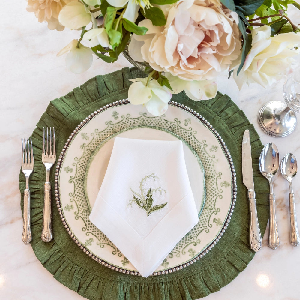 Napkin Large - Lily of the Valley