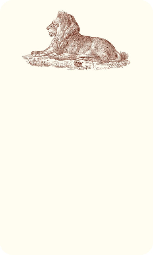 Note Jotters - Lion
