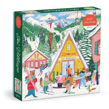 Puzzle - Ski Village (500 pieces)
