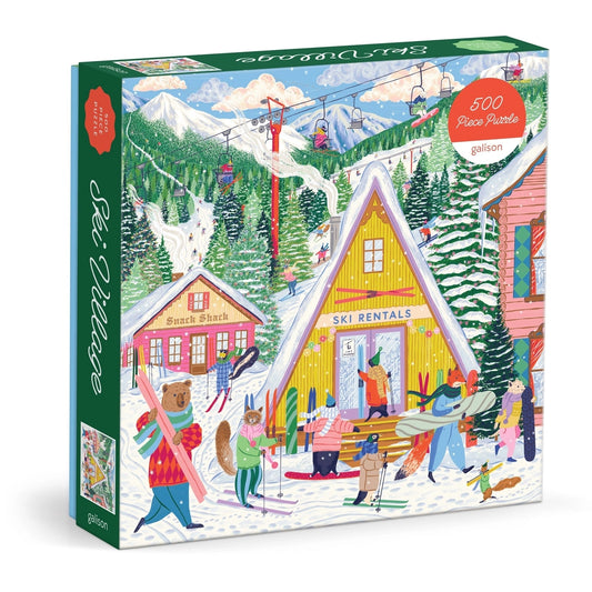 Puzzle - Ski Village (500 pieces)