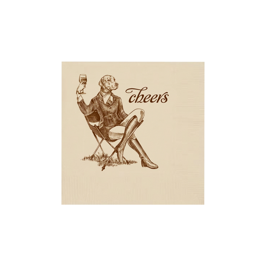 Paper Cocktail Napkins - Cheers Lab