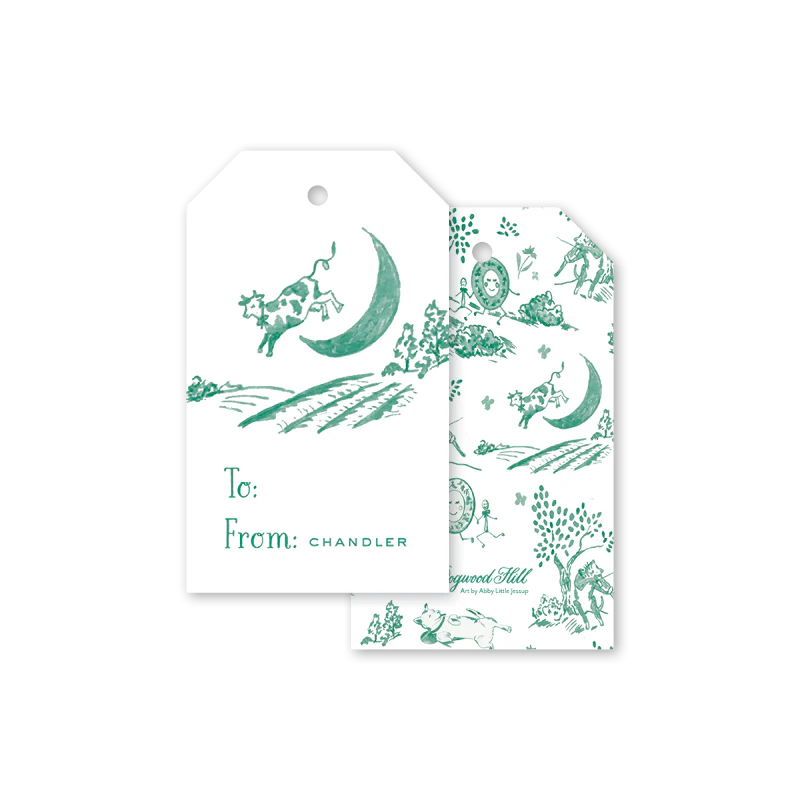 Gift Tags - Hey Diddle Diddle (pack of 8)