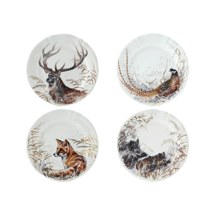 Sologne - Assorted Dessert Plates (set of 4)