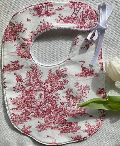 Bavoir - Jouy de Fruits - Rouge