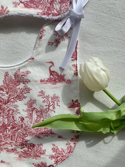 Bavoir - Jouy de Fruits - Rouge