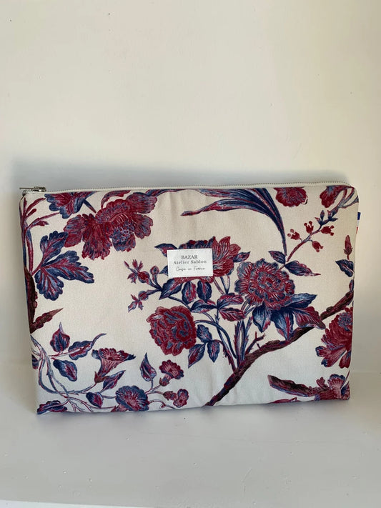Pochette Ordinateur - Maison de Campagne - Giroflee 14"