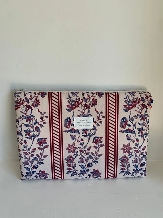 Pochette Ordinateur - Maison de Campagne - Renoncule 14"