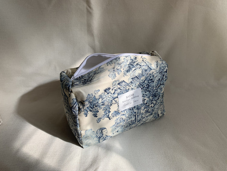 Trousse de Toilette XL - Jouy de Fruits - Bleue