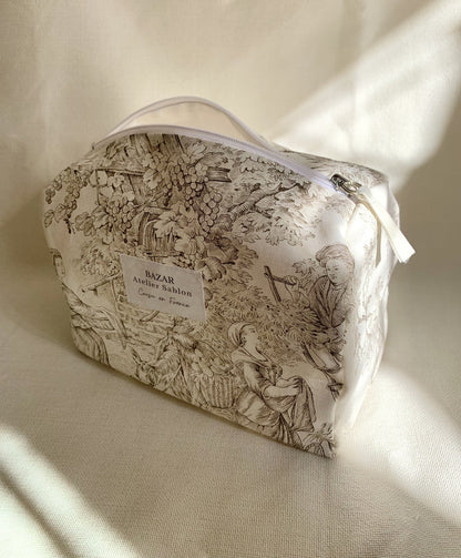 Trousse de Toilette XL - Jouy de Fruits - Moka