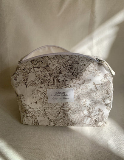 Trousse de Toilette XL - Jouy de Fruits - Moka