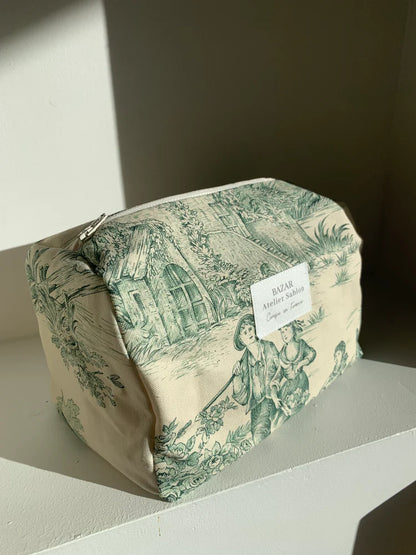 Trousse de Toilette XL - Jouy de Fruits - Verte