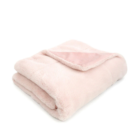Baby Blanket - Plush Pink