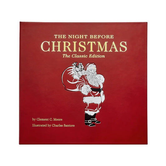 Book - The Night Before Christmas (Leather Bound Edition)
