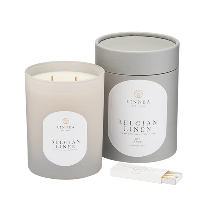 Candle - Classic Belgian Linen