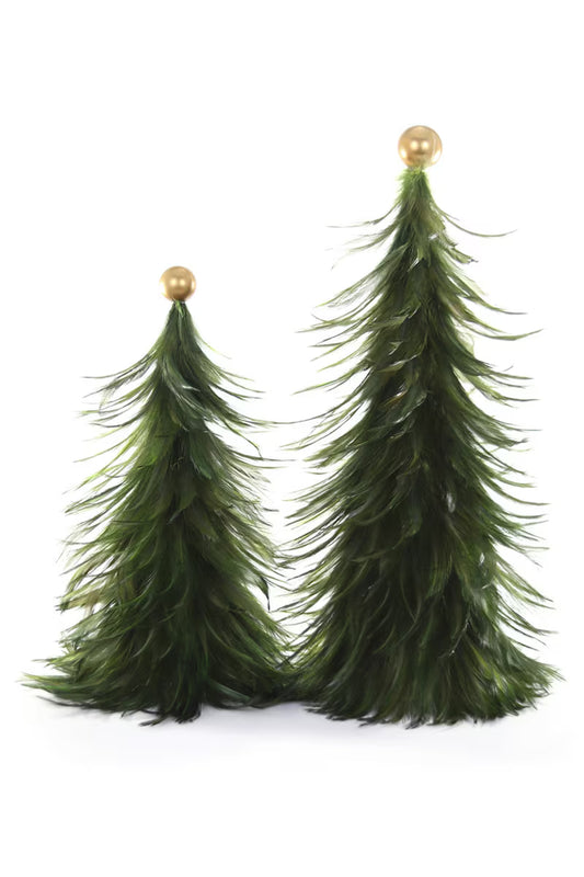 Tree - Feathered Pine (set of 2)