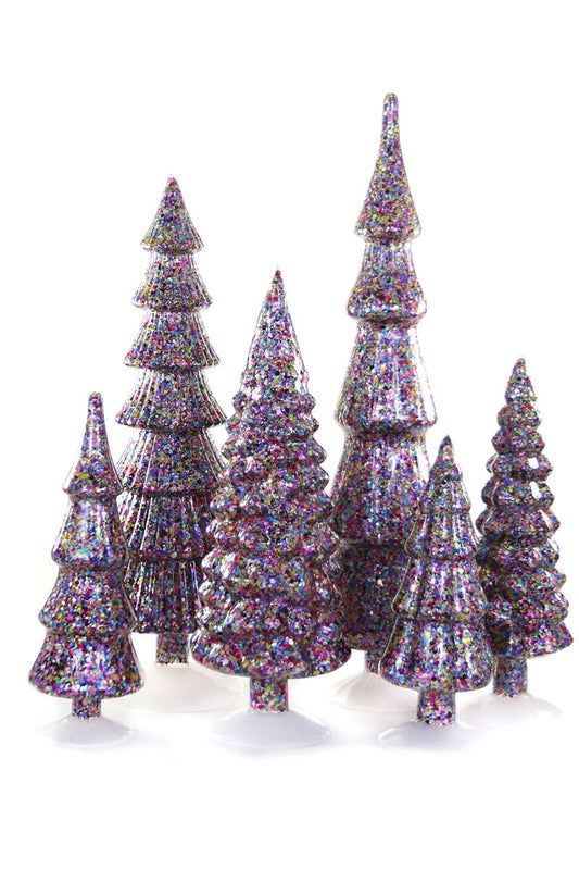Tree - Purple Confetti 10"
