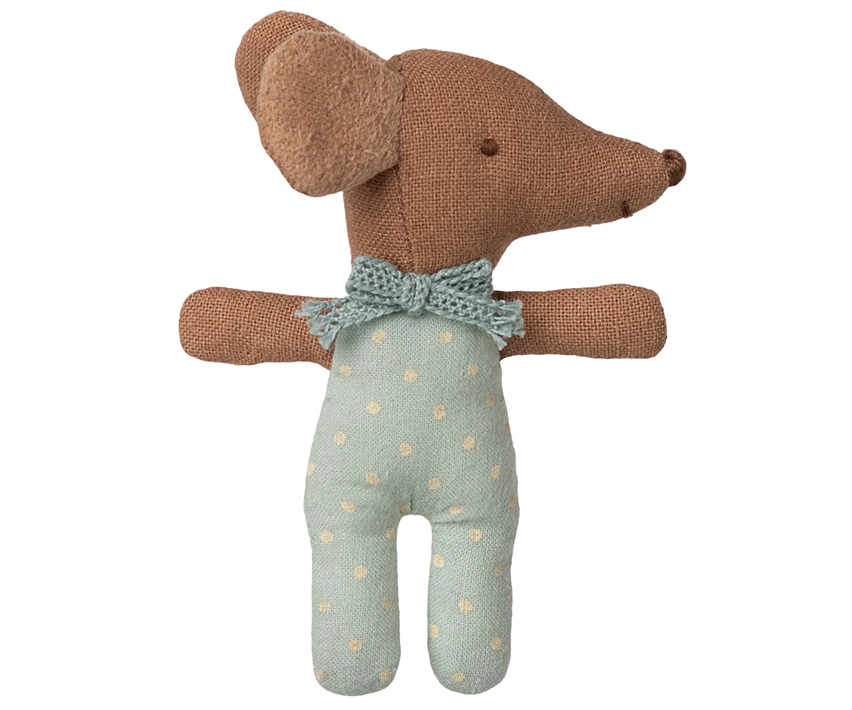 Baby Boy Mouse - Sleepy/Wakey in Matchbox