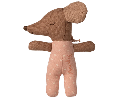 Baby Girl Mouse - Sleepy/Wakey in Matchbox