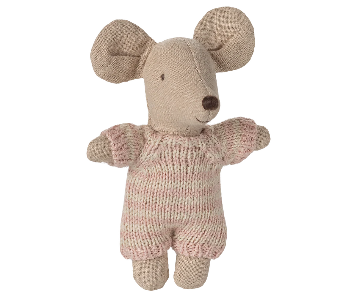 Baby Mouse - Carry Cot - Rose