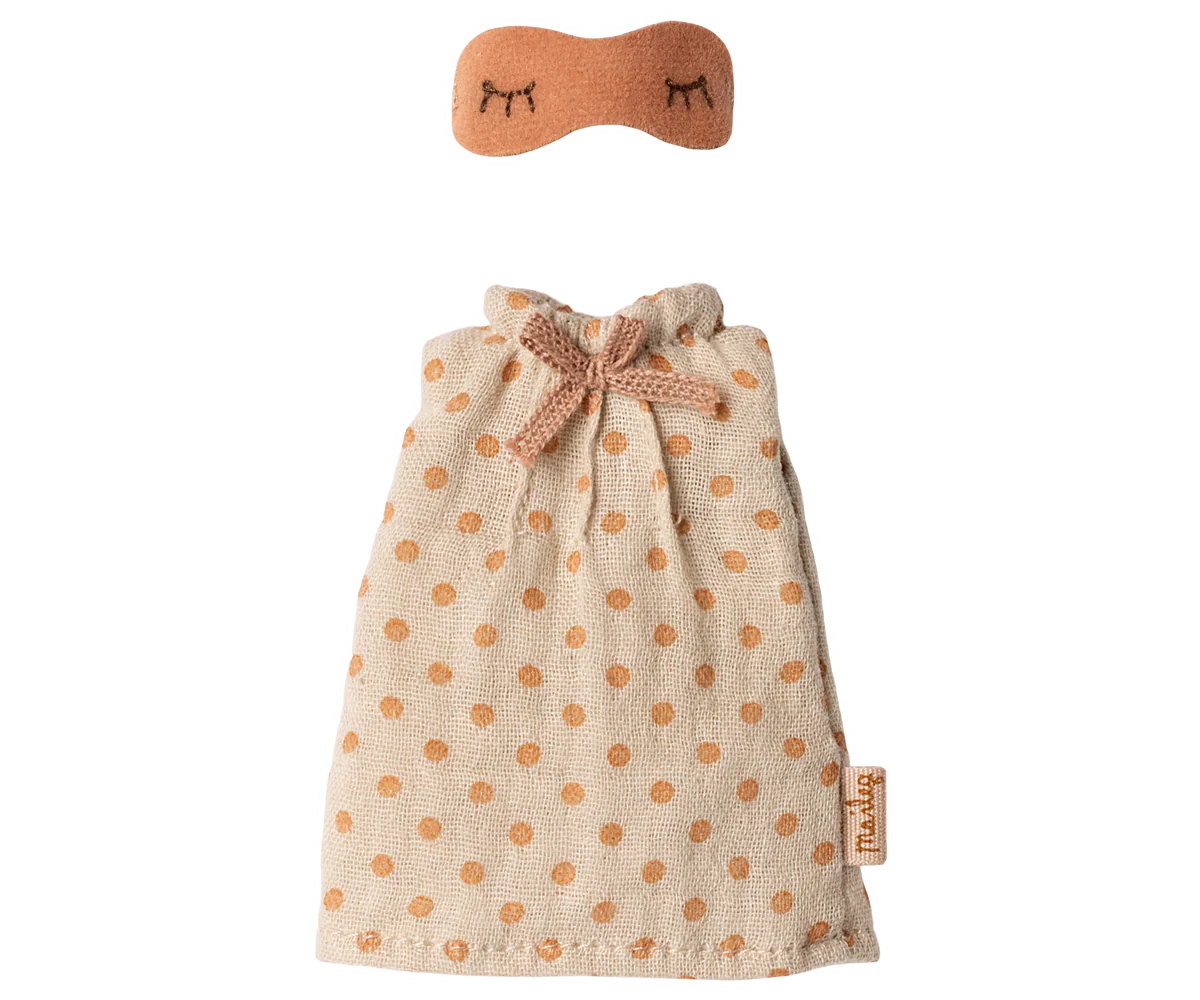 Mouse Clothes - Mum - Nightgown Light Grey