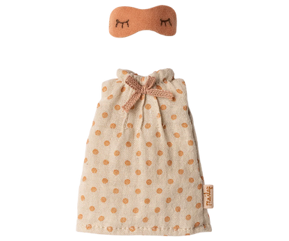 Mouse Clothes - Mum - Nightgown Light Grey