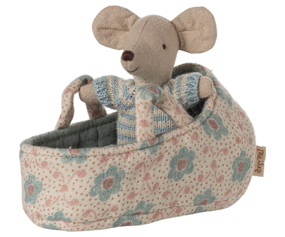 Baby Mouse - Carry Cot - Blue