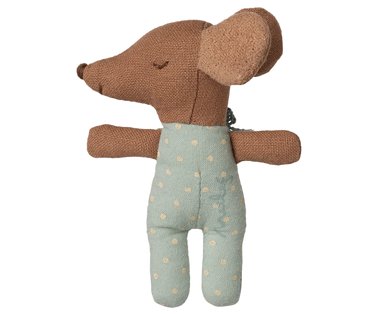 Baby Boy Mouse - Sleepy/Wakey in Matchbox