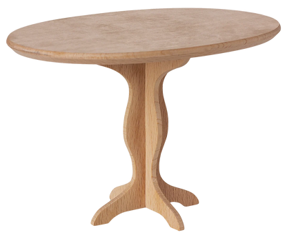 Dining Table Oval - Nature (Miniature)