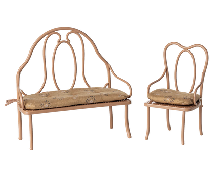 Chair - Dark Powder (Miniature)