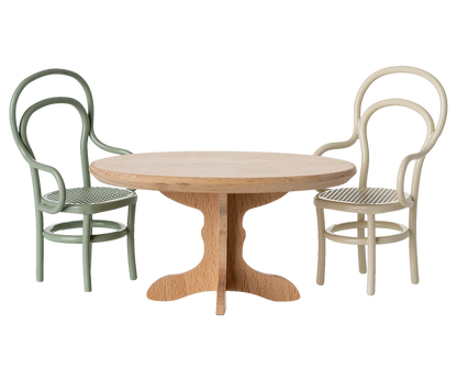 Dining Table Oval - Nature (Mouse)